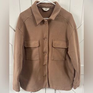 Vuori Restore Shirt Jacket Goldenrod Size L